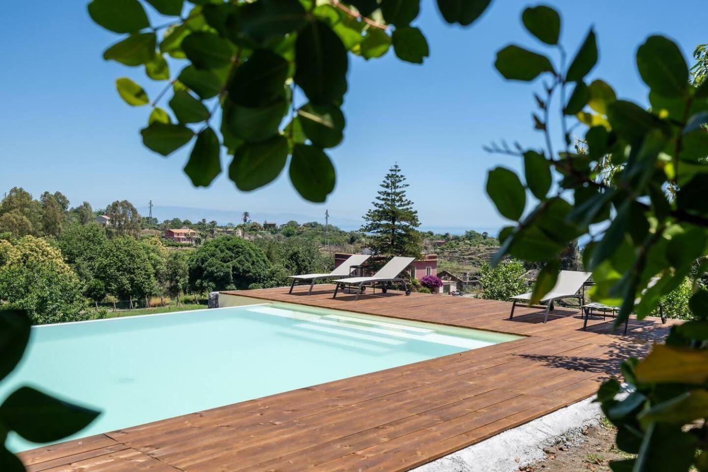 Villa Persea Santa Venerina Eksteriør billede